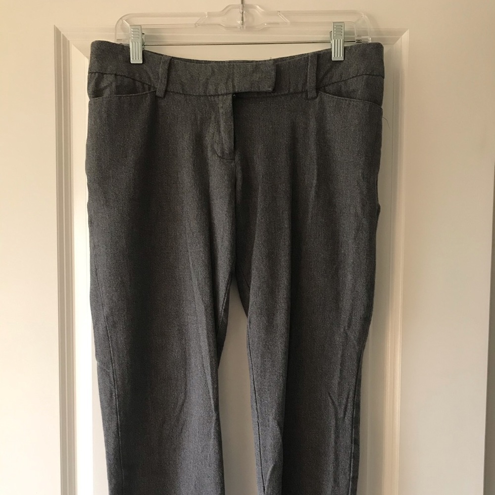 Mossimo gray cropped pants